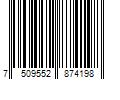 Barcode Image for UPC code 7509552874198