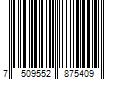 Barcode Image for UPC code 7509552875409