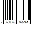 Barcode Image for UPC code 7509552875461