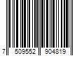 Barcode Image for UPC code 7509552904819