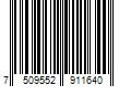 Barcode Image for UPC code 7509552911640