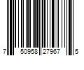 Barcode Image for UPC code 750958279675