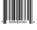 Barcode Image for UPC code 750964403644