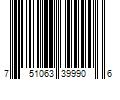 Barcode Image for UPC code 751063399906