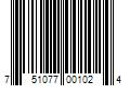 Barcode Image for UPC code 751077001024