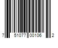 Barcode Image for UPC code 751077001062