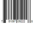 Barcode Image for UPC code 751097052228