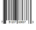 Barcode Image for UPC code 751207836373