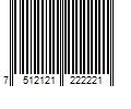 Barcode Image for UPC code 7512121222221