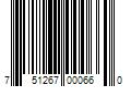 Barcode Image for UPC code 751267000660