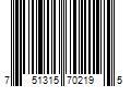 Barcode Image for UPC code 751315702195