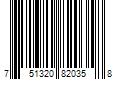 Barcode Image for UPC code 751320820358