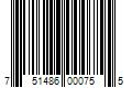 Barcode Image for UPC code 751486000755