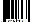 Barcode Image for UPC code 751492581613