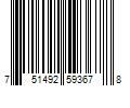 Barcode Image for UPC code 751492593678