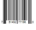 Barcode Image for UPC code 751492771960