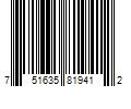 Barcode Image for UPC code 751635819412