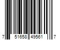 Barcode Image for UPC code 751658495617