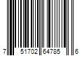 Barcode Image for UPC code 751702647856