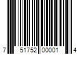 Barcode Image for UPC code 751752000014