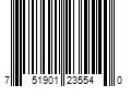 Barcode Image for UPC code 751901235540