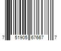 Barcode Image for UPC code 751905676677