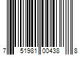 Barcode Image for UPC code 751981004388