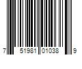 Barcode Image for UPC code 751981010389