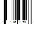 Barcode Image for UPC code 751981167137