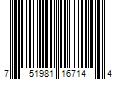 Barcode Image for UPC code 751981167144