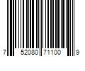 Barcode Image for UPC code 752080711009