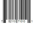 Barcode Image for UPC code 752110710101