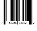 Barcode Image for UPC code 752356839222