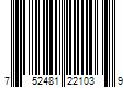 Barcode Image for UPC code 752481221039