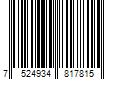 Barcode Image for UPC code 7524934817815