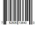 Barcode Image for UPC code 752505136400