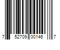 Barcode Image for UPC code 752709001467