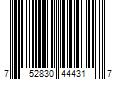 Barcode Image for UPC code 752830444317