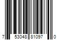 Barcode Image for UPC code 753048810970