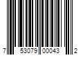 Barcode Image for UPC code 753079000432