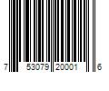 Barcode Image for UPC code 753079200016