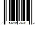 Barcode Image for UPC code 753079200313