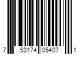 Barcode Image for UPC code 753174054071