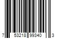 Barcode Image for UPC code 753218993403