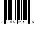 Barcode Image for UPC code 753359044118