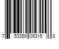 Barcode Image for UPC code 753359053158