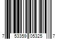 Barcode Image for UPC code 753359053257