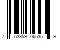 Barcode Image for UPC code 753359065359