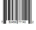 Barcode Image for UPC code 753459771402