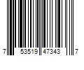 Barcode Image for UPC code 753519473437